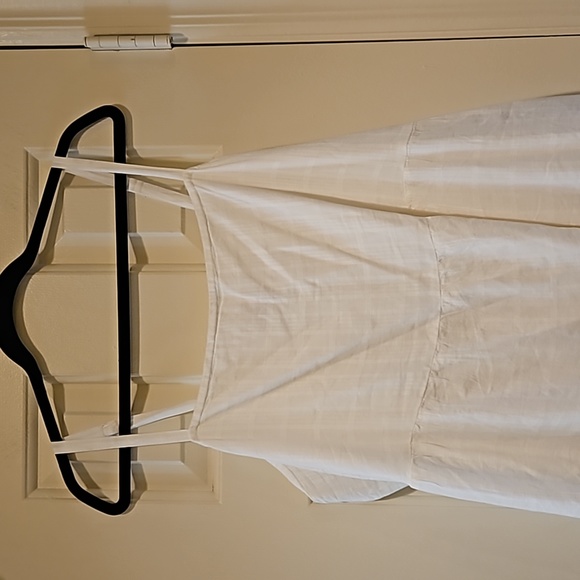 OLD Navy White Gauze tank style tiered sun dress Size XXL - Picture 4 of 6